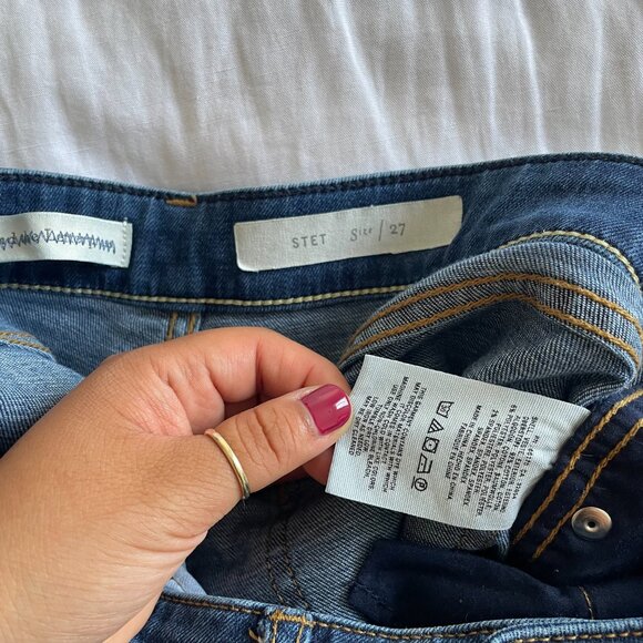 Pilcro 'Stet' Cropped Jeans (sz 27) - Picture 4 of 4